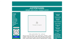Desktop Screenshot of justicetv.cz
